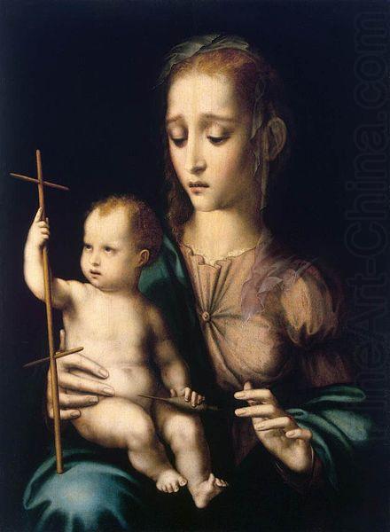 MORALES, Luis de Madonna with the Child china oil painting image